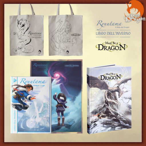 Days of the Dragon Bundle Ryuutama Libro dell Inverno Must Be a Dragon Gdr